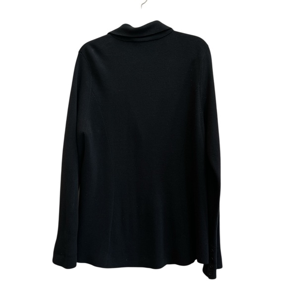 Antonio Melani One-Shoulder Peplum Top Emerald Green L - Picture 7 of 8